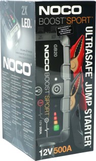 NOCO Genius GB20 12V Jumpstarter 500A