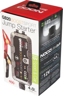 NOCO Genius GB20 12V Jumpstarter 500A
