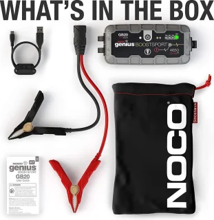 NOCO Genius GB20 Jumpstarter Grijs