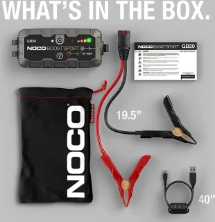 NOCO Genius GB20 Jumpstarter Grijs