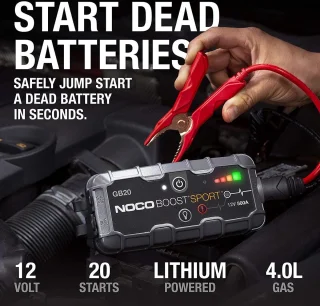 NOCO Genius GB20 Jumpstarter Grijs