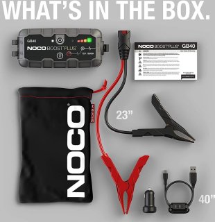 NOCO Genius GB40 12V Jumpstarter 1000A