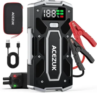 Noodstarthulp auto accu starter zwart