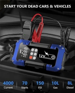 Noodstarthulp auto - starthulp powerbank