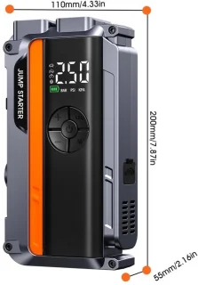 Norvia accu jumpstarter 4000A 12V