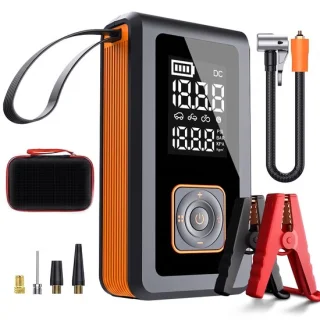 OPTIMERA 12V 5-in-1 jumpstarter met compressor