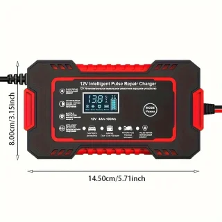 PolkaHome® Slimme Acculader 12V 6A