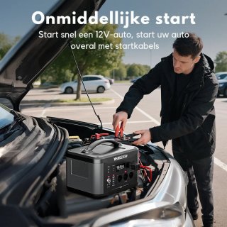 Wat vinden we goed aan de Portable Powerstation 200W Draagbare Accu 400000 mAh