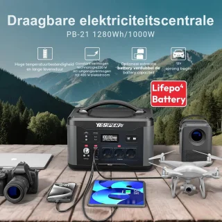 Portable Powerstation 200W Draagbare Accu 400000 mAh