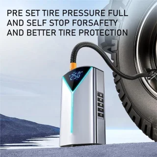 Pro Auto Noodstartset 4-in-1 1000A Jumpstarter met Luchtcompressor