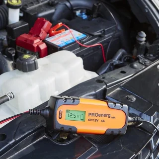 PROenerg 40A Elektronische acculader 6/12V 4A