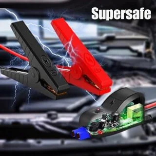 Professionele Accustarter Auto 1500A 18000mAh Zwart/Rood