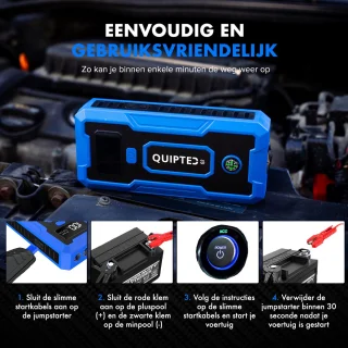Quipted Q2 12V Jumpstarter 1000A