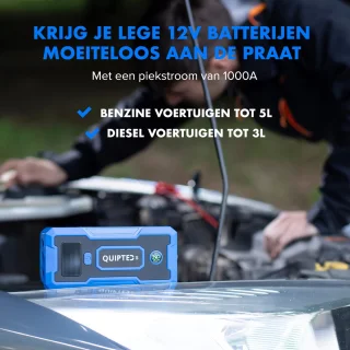 Quipted Q2 12V Jumpstarter 1000A