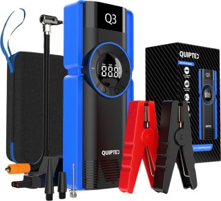 Quipted Q3 12V Jumpstarter 2500A 20000mAh met Compressor