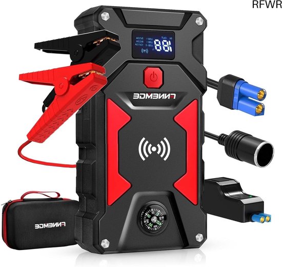 RFWR 6000A — Krachtige, veelzijdige jump starter voor onderweg