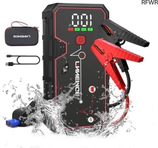 RFWR® Draagbare auto starthulp 5000A 23800mAh