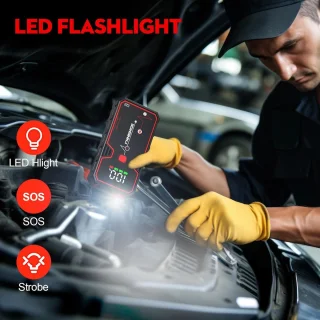 RFWR® Draagbare Auto Starthulp Powerbank