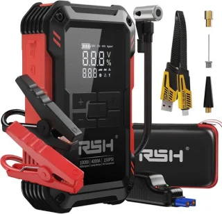 RSH Car Jump Starter Power Bank with Compressor