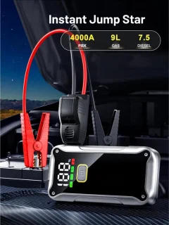 Wat vinden we goed aan de RUX® Jumpstarter voor auto - Zilver