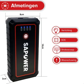 SAPOWER JumpStarter X150 12V 800A