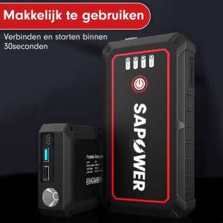 SAPOWER JumpStarter X150 12V 800A