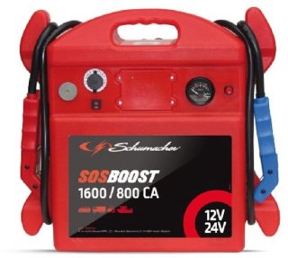 SCHUMACHER SOS BOOST: krachtig en veelzijdig voor 12V en 24V startproblemen