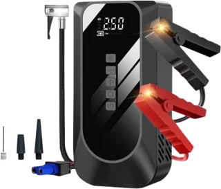 Serolux Acculader Jumpstarter Powerstation 12V 16000mAh Zwart