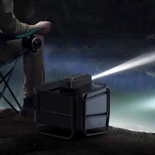 Serolux Acculader Jumpstarter Powerstation 12V 16000mAh Zwart