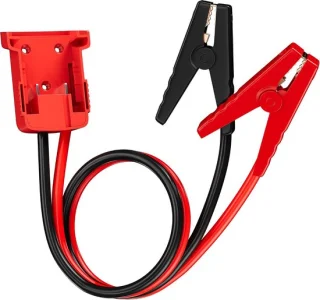 ShopVlot overbrugkabel met krokodillenklemmen 60 cm 8 AWG