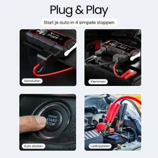 Siltcon® 12V Jumpstarter 24.000 mAh