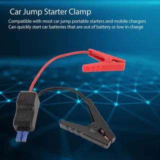 SnelShoppen 12V auto accu boost jumpstarter klem met EC5 connector, vervangingskabel voor auto booster