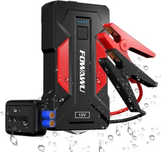 SnelShoppen jump starter auto 6000A 24800mAh 12V