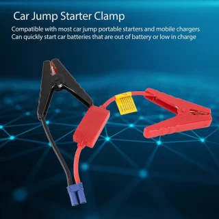 SnelShoppen jump starter kabel met accuklemmen voor EC5 connector