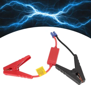 SnelShoppen jump starter kabel met accuklemmen voor EC5 connector
