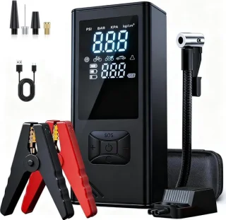 SnelShoppen Jumpstarter 5000A draagbaar lithium accu auto startpakket