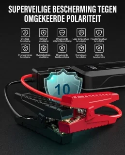 Wat vinden we goed aan de SNJY® Auto Jumpstarter 12V - Grijs