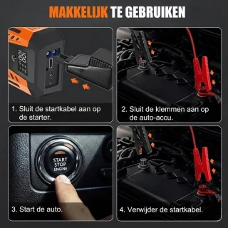Wat vinden we goed aan de SNJY® Jumpstarter voor Auto