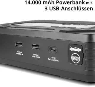 STAHLWERK PB-1400 ST Powerbank Jumpstarter
