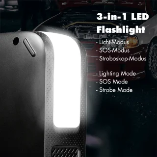 Wat vinden we goed aan de Startbooster 12 V 7200 mAh Zwart