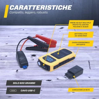 Startbooster 12V 1500A Accupack