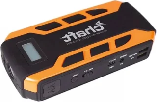 Startbooster accu jumpstarter 18000 mAh zwart