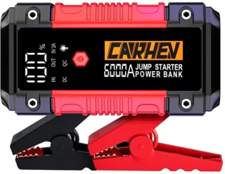 Starthulp 6000 A voor 12V-accu