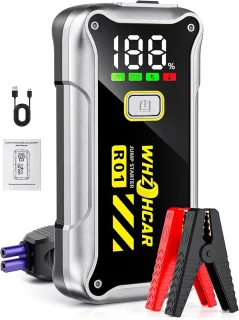 De Starthulp Powerbank 4000A Jumpstarter 12V in één oogopslag