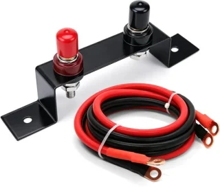 Starthulpkabel 1,2 m 7AWG zuiver koper - ShopVlot