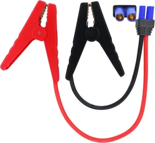 Startkabel met krokodillenclips voor auto en motor