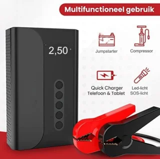 Startkabels Jumpstarter Auto Starthulp