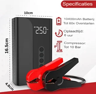 Startkabels Jumpstarter Auto Starthulp