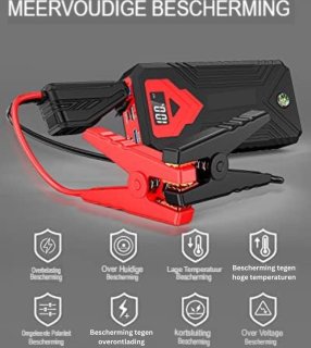 Startkabels Met Accu Jumpstarter Auto Starthulp