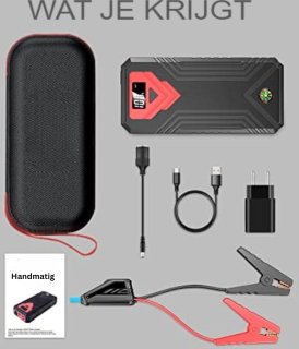 Startkabels Met Accu Jumpstarter Auto Starthulp